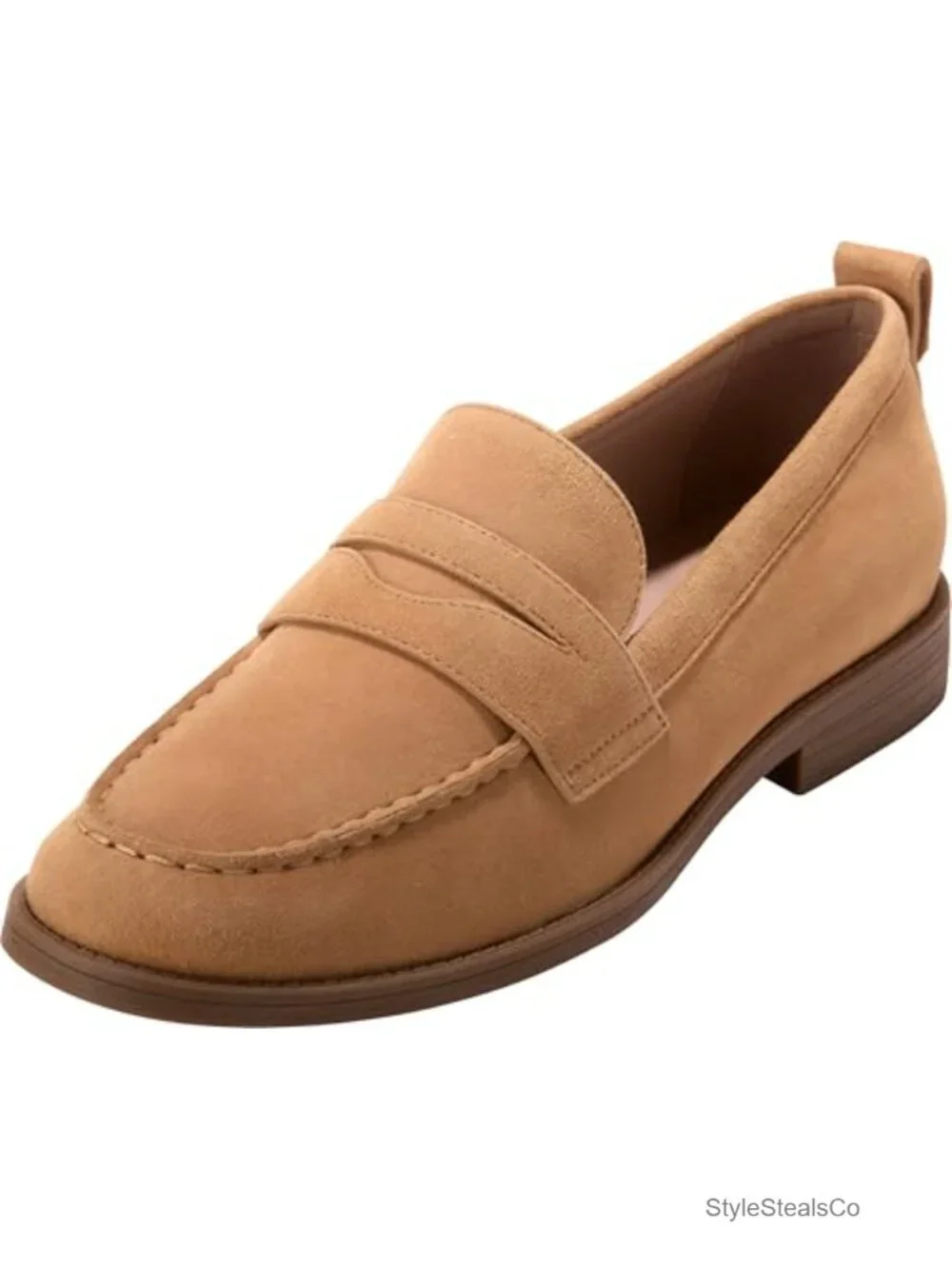 Penny Loafers with Cushioned Footbed Leather